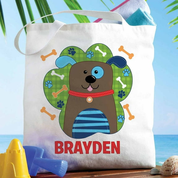 Personalized Love You Because Tote, Grandma, From One Child, Available In 3 Colors Women's Handbags