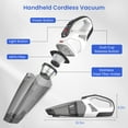 thumbnail image 6 of ORFELD Cordless Handheld Vacuum, 12Kpa 40mins Hand Vacuum Cleaner for Home Pet Hair Portable New, H11, 6 of 16