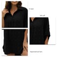 thumbnail image 4 of Traje de baño para mujer, traje de baño de gasa informal suelto, traje de baño para playa, camisa de vestir larga, 4 of 5