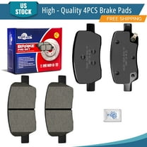 YXPCARS 4PCS Rear Ceramic Brake Pads (P-2381), Brake Pads Set for 2021 2022 2023 Kia Sorento 2022 2023 Carnival All Models