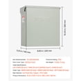 thumbnail image 2 of VEVOR Temporary Power Outlet Panel,20 30 50 Amp, RV EV Electrical Outlet Panel, with NEMA 50 Amp NEMA 30 Amp GFCI 20 Amp Receptacle Installed, Pre-Wired IP54 Weatherproof Box,for RV Camper Motorhome, 2 of 9