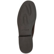 GENTLE SOULS KENNETH COLE Womens Brown Emma Round Toe Stacked Heel Zip-Up Leather Booties 5.5 M