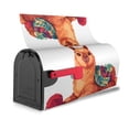 thumbnail image 3 of Gukieu Cozy Knitting Llama Print Magnetic Mailbox Cover, Sun-proof and Waterproof Home Yard Mailbox Cover-21x18 in, 3 of 8