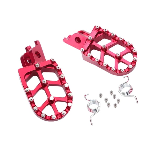 yotijar 2 Pieces Foot Pegs Replace Motorcycle Footrests for Crf150R CR250