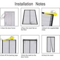 thumbnail image 5 of LYCXAMES -- Puerta Mosquitera Magnética 100x240cm, Puerta Mosquitera Fibra de Vidrio, Cortinas Antimoscas para Puerta Cierre Automático Malla Ultra Fina Sin Taladrar (Blanco) Sailing Electrónica, 5 of 5