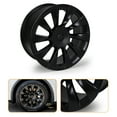 thumbnail image 3 of 4Pcs 20" Wheel Rim 20x9.5-inch 5-Lug Black, for 2020-2023 Model Y Induction Replacement Wheel Rim 96965, 3 of 13