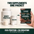 thumbnail image 4 of Nutrition On The Go Whey Protein Isolate + Creatine Travel Packets, Variety, 30 Count, 4 of 6