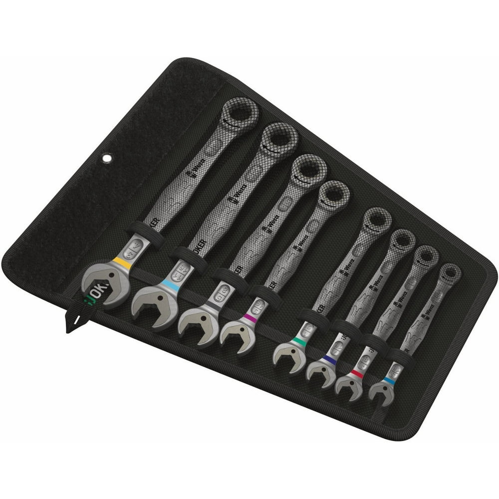 Wera 05020012001 Joker Set Imperial Combination WrenchSet, 8 Pieces