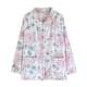 thumbnail image 2 of Pijama de manga larga para mujer, de invierno, grueso, liso, con botones, manga larga, cálido y terciopelo, para el hogar. Pijama de poliéster para mujer., 2 of 3