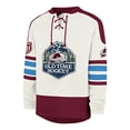 thumbnail image 2 of Men's '47 Cream Colorado Avalanche Pond Hockey Trio Eternal Lacer Sweatshirt, 2 of 3