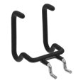 thumbnail image 2 of Shisuyan Pegboard Hook Heavy Duty Metal Organizer For Garage Nonslip Coating Versatile Storage Black For Spacing, 2 of 8