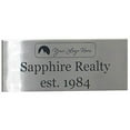 thumbnail image 2 of Plaquemaker Custom Laser Engraved Stainless Steel Sign (2" x 5"), 2 of 4