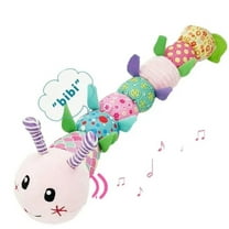 SZDUDU Baby Toys 6-12 Months, Musical Caterpillar Infant Toy with Multi-Sensory Crinkle, Rattle and Textures, Learning Activity Toys Gifts for Newborn 1 2 Year Old Boys Girls