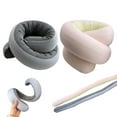 thumbnail image 3 of Travel Pillow, Adjustable Wrapping Cushion Headrest Neck Support and Comfortable Rest,Pillow for Home Office Car Rides Airplane Road Trip Camping Sleeping Head, 3 of 10