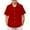 Red, variant on Huowey Kids Boys Casual Short Sleeve Button Down Shirt Fashion Textured Summer Beach Shirt 5-14 Years Old Fashionable Dailywear, 7-8 Years