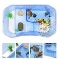 thumbnail image 2 of Yesfashion Turtle Tank, Turtle Aquarium Terrapin Lake with Platform Plants Tank for Pet Turtle Reptile Habitat, 2 of 7