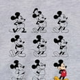 thumbnail image 3 of Mickey & Friends - Mickey Mouse Evolution - Toddler And Youth Crewneck Fleece Sweatshirt, 3 of 5