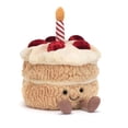 thumbnail image 2 of Peluche Jellycat Fun Birthday Cake 12 x 12 x 16 cm, 2 of 2