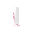 thumbnail image 5 of BQLZR White Universal Flexible Round End Dishwasher Prong Rack Rubber Caps Pack of 100, 5 of 5
