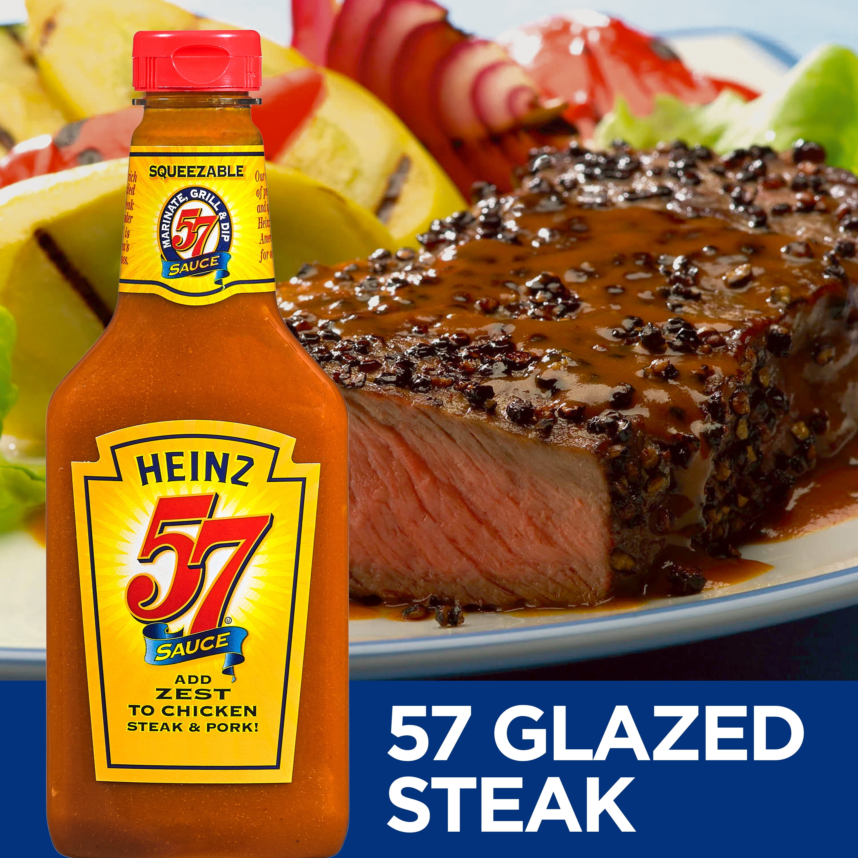 6 Bottle- Heinz 57 Sauce, 20 oz NEW | eBay