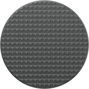 PopSockets Adhesive Phone Grip with Expandable Kickstand and swappable top - Knurled Texture Black