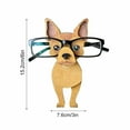 thumbnail image 3 of ZZkhGO Adorable Dog Shape Eyeglass Stand, Decorative Tabletop Holder for Spectacles, Cute Desk Organizer for Reading Glasses Sunglasses, 3 of 5