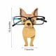 thumbnail image 3 of Soporte para gafas de perros • Organizador de marco de gafas de mesa • Accesorio decorativo de escritorio • Adorno de animales adorables • Idea de regalo, 3 of 5