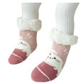 thumbnail image 4 of HuangHuanChen Fuzzy Socks Warm Socks Cartoon Little Socks (0-4 Years Old) Multicolor, 4 of 8