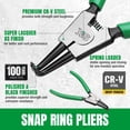 thumbnail image 4 of Juego de alicates Snap Ring SK, 4 piezas, 7 pulgadas, internos/externos, 4 of 8