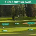 thumbnail image 2 of 2pcs Golf Putting Cups Portable Indoor Golf Putting Practice Equipment Beginner Golf Training Tool Golf Hole Cups With Flags, 2 of 3
