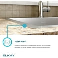 thumbnail image 4 of Elkay ECTSR33229TBG1 Stainless Steel 33" Undermount Double Basin Sink, 4 of 9
