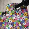 thumbnail image 3 of Ambesonne Colorful Grommet Curtain, Floral Vivid Daisies, 50" x 84", Multicolor, 3 of 6