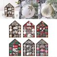 thumbnail image 2 of Christmas Baubles House Baubles Box 1set Package Christmas Tree Decoration, 2 of 5