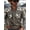 Gray, variant on Western Cowboy Shirts for Men Camouflage Long Sleeve Button Down Cotton Work Shirt Casual Jacket Tops with Pockets Blue XXL