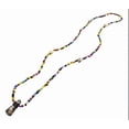 thumbnail image 1 of Collar Rosario Santa Muerte Negra Un Hilo Eleke, 1 of 3