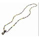 thumbnail image 1 of Collar Rosario Santa Muerte Negra Un Hilo Eleke, 1 of 3