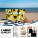 thumbnail image 5 of Easygdp Sunflowers Bolsa de Viaje de Playa de Gran Capacidad, Bolsa Tote Perfecta para la Playa, Escapadas de Fin de Semana y Viajes, 5 of 7