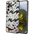 thumbnail image 1 of Compatible with Samsung Galaxy S23 Ultra Phone Case, Whales-1 Case Men Women, Flexible Silicone Shockproof Case for Samsung Galaxy S23 Ultra, 1 of 1