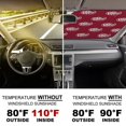 thumbnail image 3 of Dr Pepper-theme Windshield Sun Shade Front Protector Folding Car Sun Visor Blocks Uv Rays Keeps Your Vehicle Cool52in*28in(130cm*70cm), 3 of 6