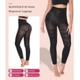 thumbnail image 3 of MANIFIQUE Compression Leggings for Women Tummy Control Butt Lifting Shapewear High Waist Thigh Slimmer Pants Body Shaper, 3 of 7
