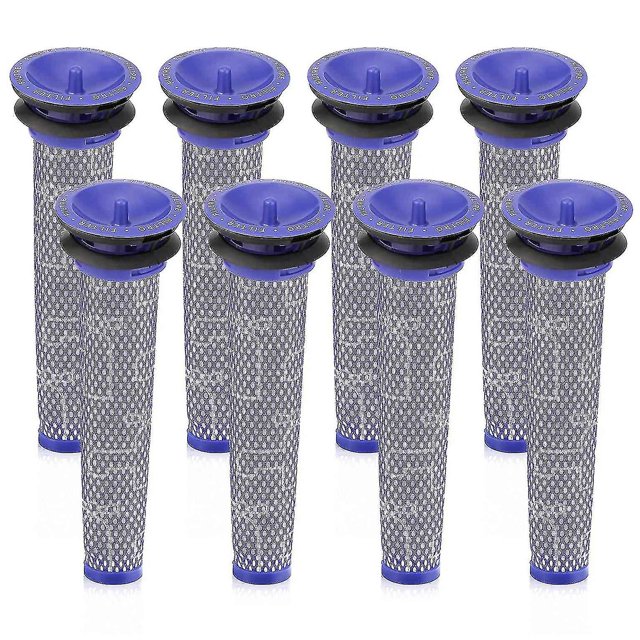 Prefiltros Hepa lavables, 8 Uds., compatibles con Dyson V6 V7 V8 Dc58 Dc59 Dc61