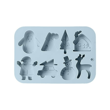 

Flash Deals Christmas Chocolate Cake Molds Christmas Molds Silicone Non Stick Christmas Baking Molds For Chocolate Candy