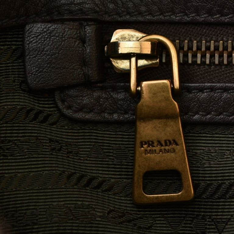 Pre-Owned Prada Tote Bag Shoulder 2way PRADA BL0748 Nylon Jacquard