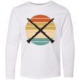 thumbnail image 3 of Inktastic Clarinet Music Retro Marching Band Long Sleeve Youth T-Shirt, 3 of 5