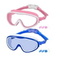 thumbnail image 1 of Juego De Gafas De Natación Antivaho Ajustable Para Ninos,2pz Belug Rosa y Azul, 1 of 5