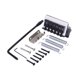 thumbnail image 1 of Negro Tremolo Bridge Springs Tornillos Llave Barra Garra Para Guitarra ST Baoblaze Juego de pájaros de trémolo de guitarra ST, 1 of 8