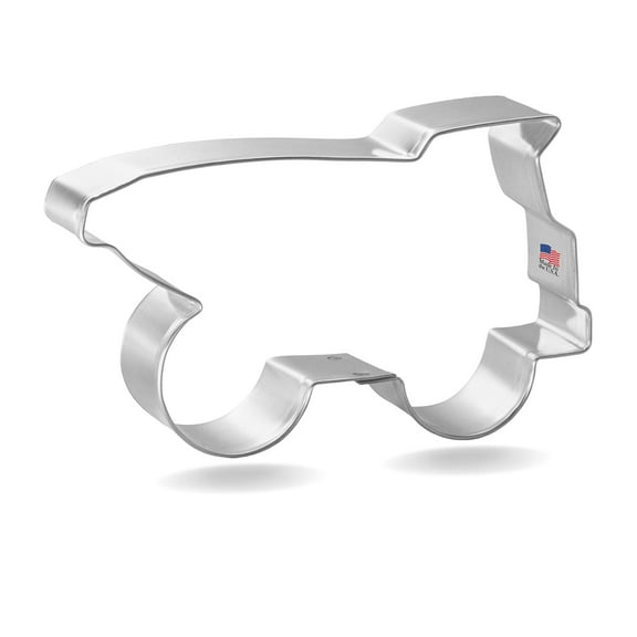 Foose Cookie Cutters Dump Truck 3.75 in Cookie Cutter Transportation, Tin Plated Steel, Made in USA