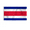 3x5 ft Nylon Flag, variant on AGAS Costa Rica 12x18 inch Mini Costa Rica Flag 200D Nylon Fabric Double Stitched Canvas Header Brass Grommets Fade Resistant & Vivid Color Costa Rica Boat Flag