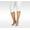 Beige, variant on Juzo Soft 2000 15-20mmhg Knee-High Closed Toe Sock with Silicone Top Band