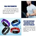 thumbnail image 4 of Blood Pressure Sports Watch, Smart Bracelet Contact Charging  For Indoor For Outdoor Black, 4 of 8